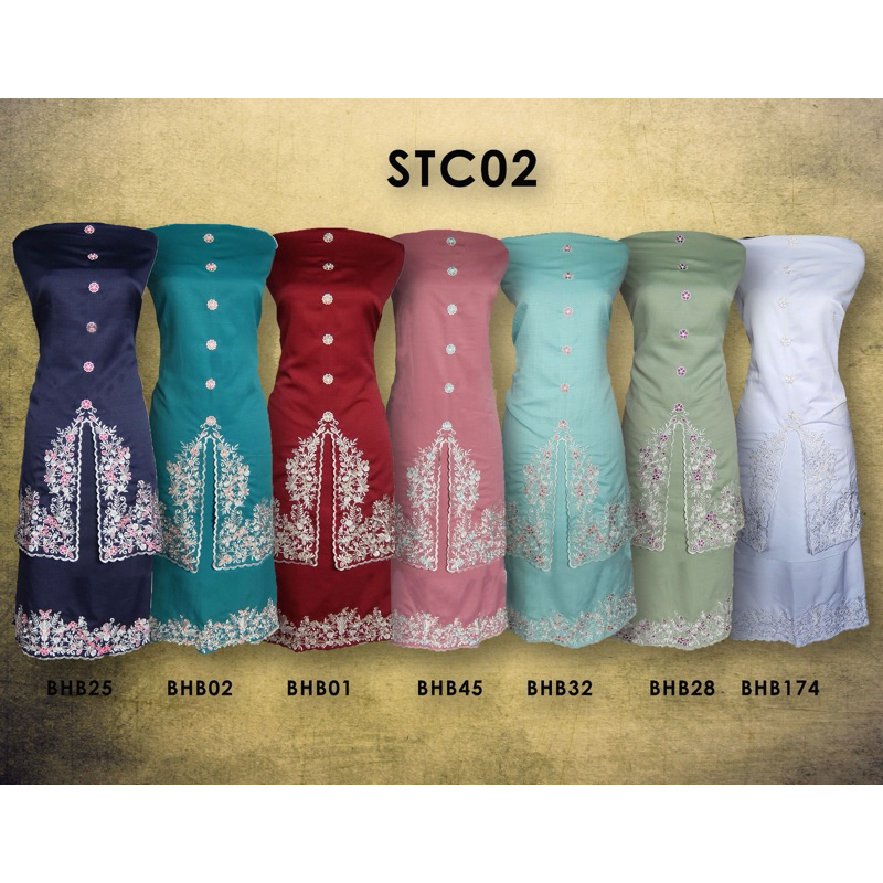 Mitra Bordir-Kain Sulam/Baju Kurung (STC 02)