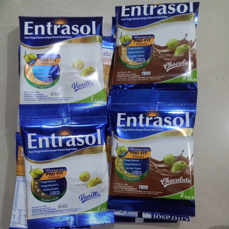 

ENTRASOL ISI 10 SACHET ,PER RENTENG