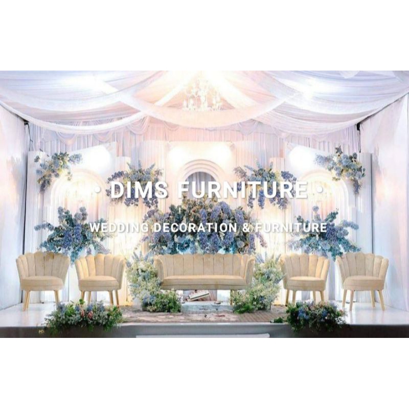 backdrop pelaminan wedding dekorasi / set pelaminan backdrop / dekorasi pernikahan terbaru / backdro