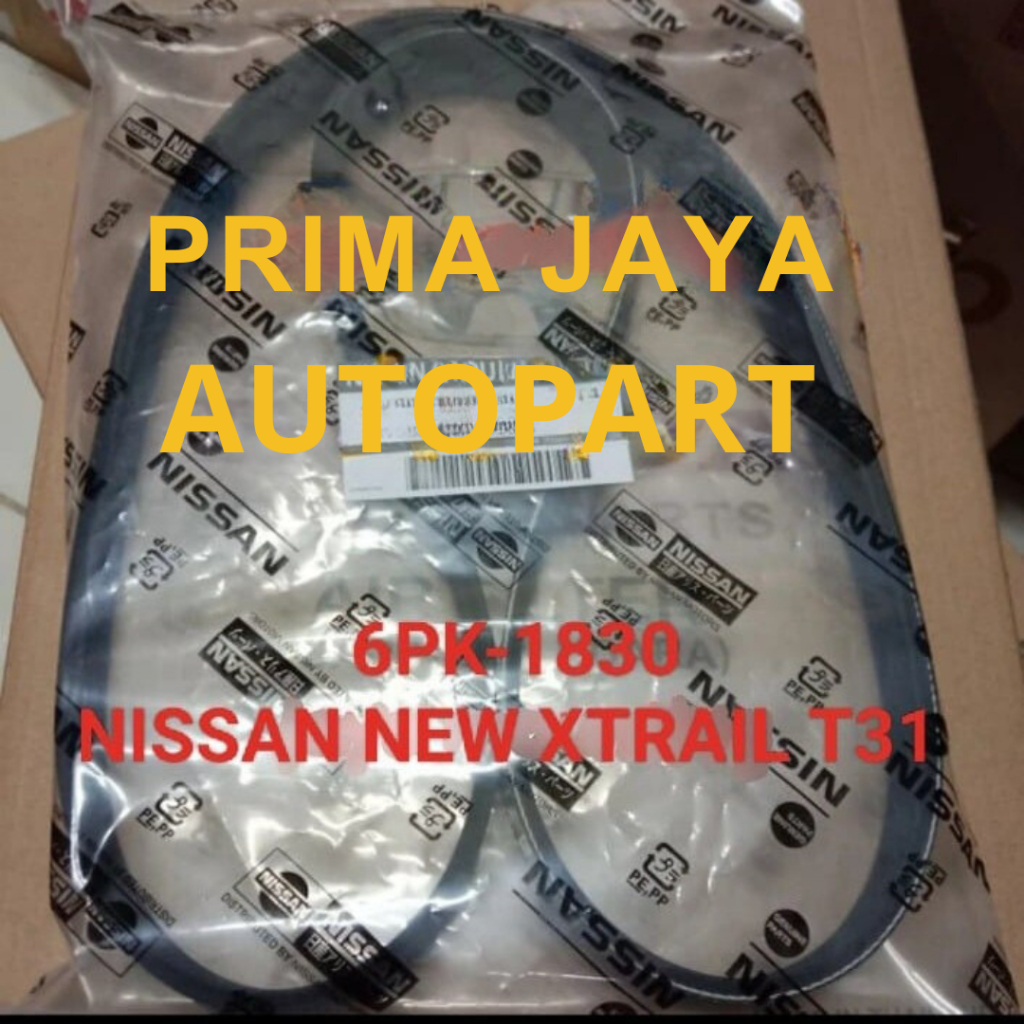FAN VAN V BELT TALI KIPAS 6PK-1830 NEW XTRAIL T31 GEN2 6PK1830
