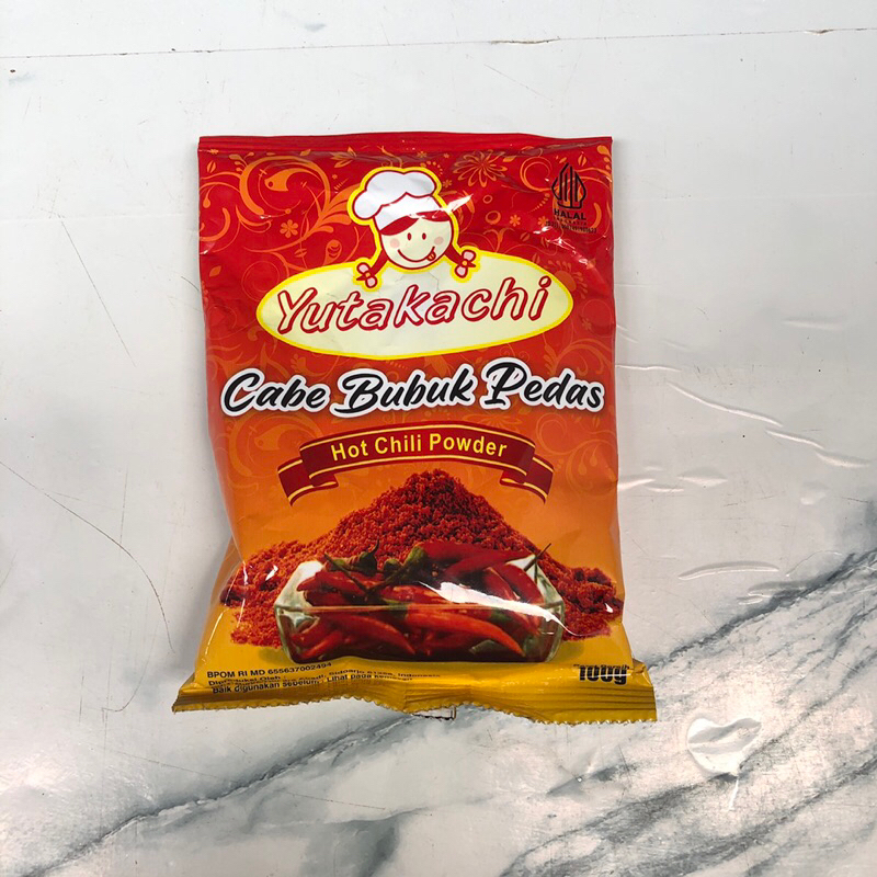 

BUBUK CABE HOT VCILI POWDER YUTAKACHI 100gram