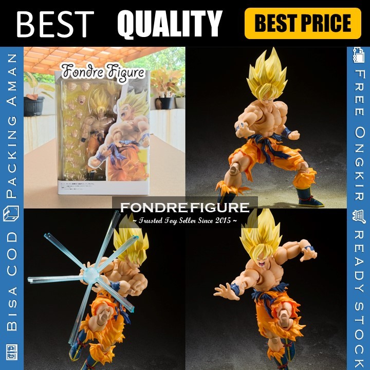 SHF LEGENDARY SON GOKU SH FIGUARTS SUPER SAIYAN SONGOKU DRAGON BALL Z LEGEND ACTION FIGURE KWS