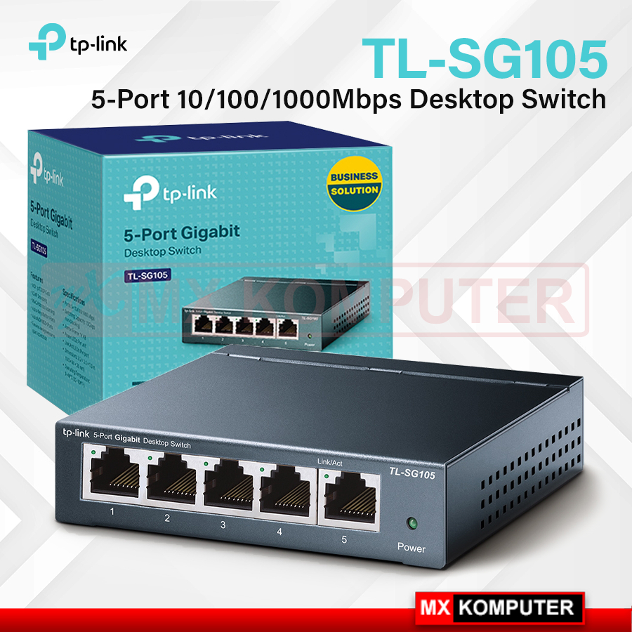P-LINK TL-SG105 TPLINK 5-Port/5 Port Gigabit Desktop Switch TL SG105