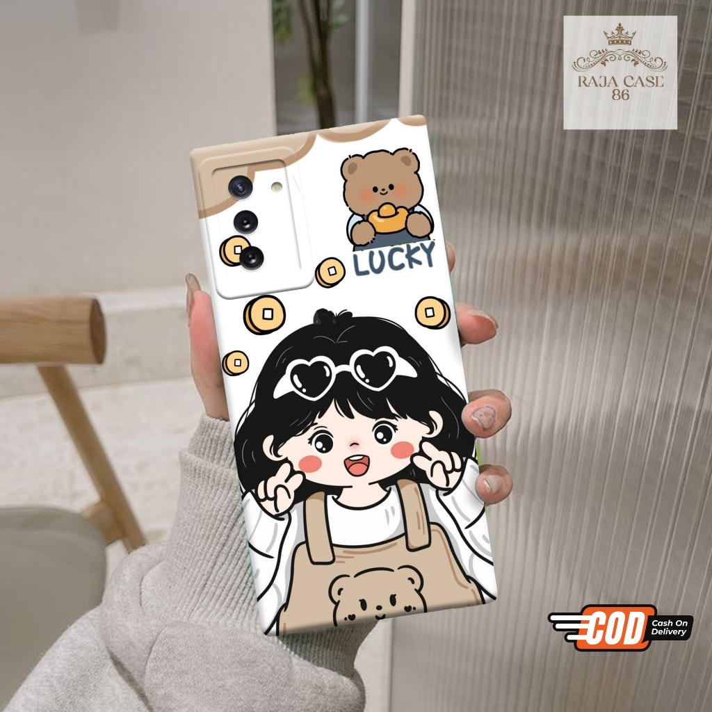 Softcase Samsung Galaxy Note 10 - rajacase - Casing Samsung Galaxy Note 10 - Motif case Cartoon - Sa