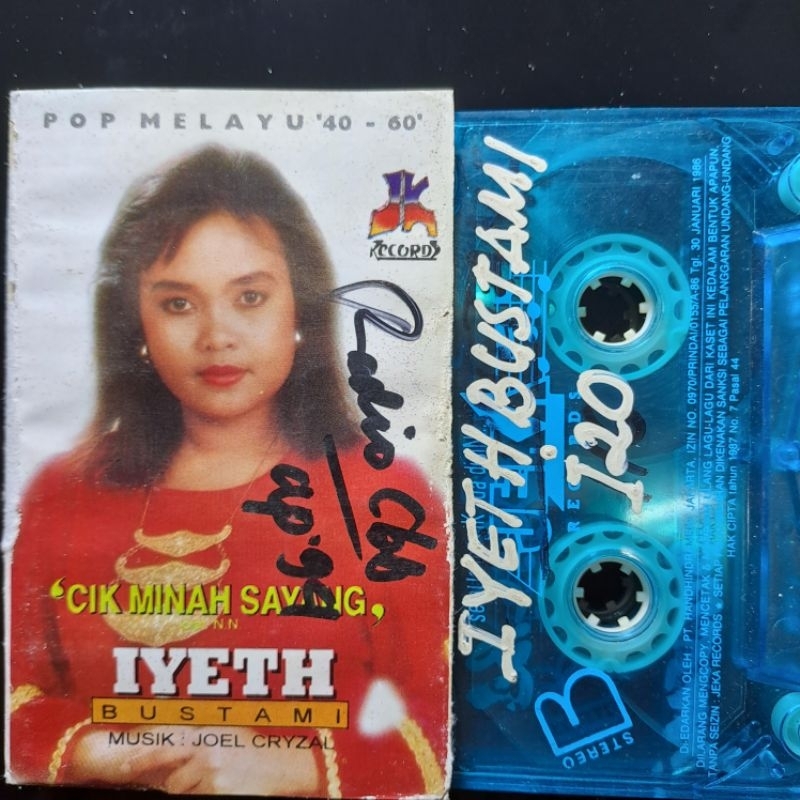 Kaset Iyeth Bustami Album  Cik Minah Sayang