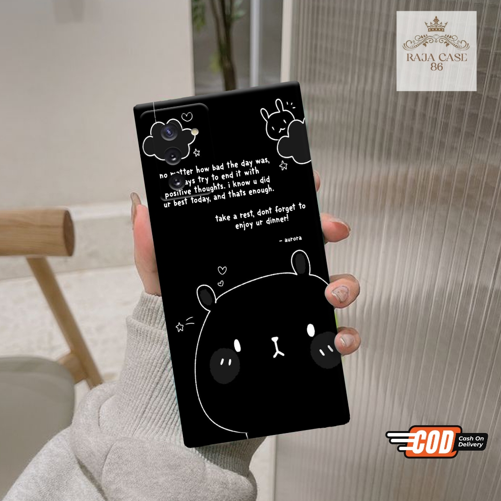 Softcase Samsung Galaxy Note 10 - rajacase - Casing Samsung Galaxy Note 10 - Motif case Cartoon - Sa