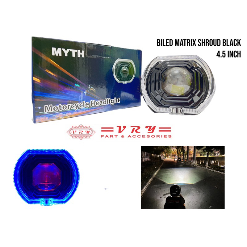 PROJI BILED Matrix 4.5 Inch Shroud Black MYTH