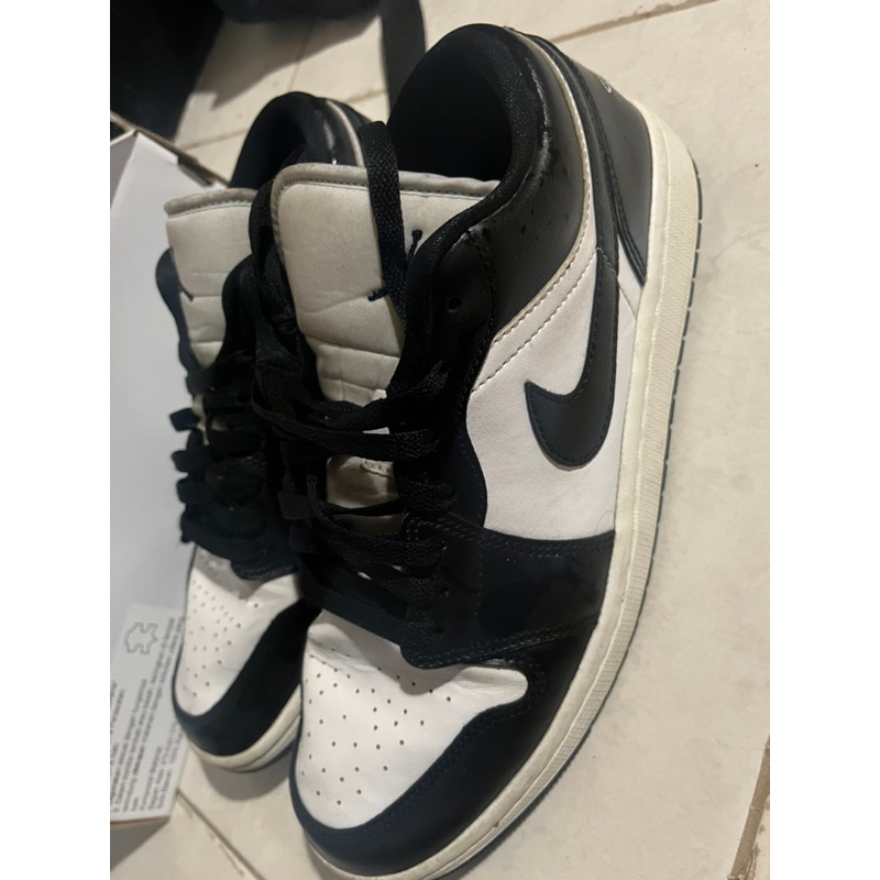aj 1 panda black white