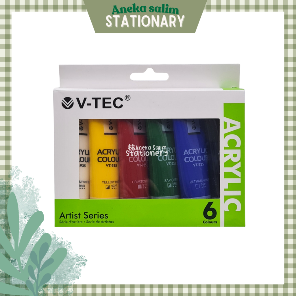 

Anekasalim - Cat Acrylic V-TEC 6W 35 ML VT-635A