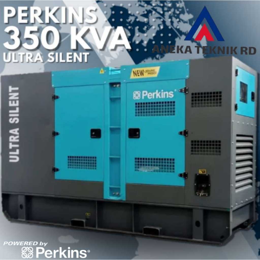 Genset 350KVA Perkins Diesel - Ultra Silent