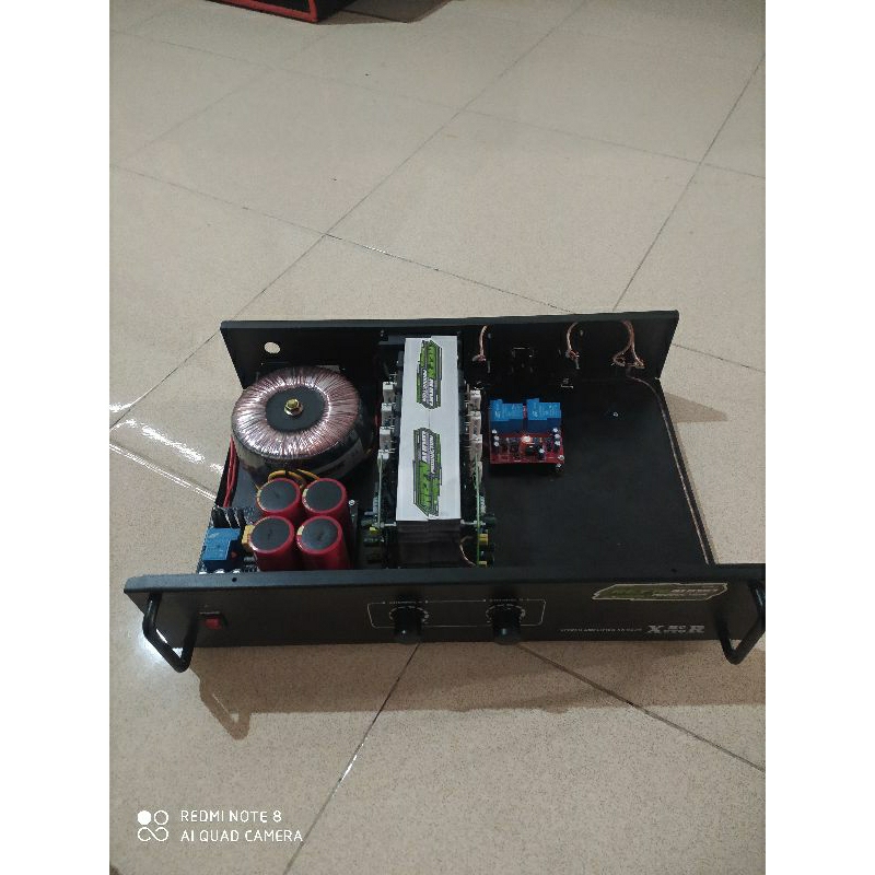 POWER AMPLIFER 2 CHANEL SUDAH FULL FITUR SOFSTART PROTECTOR SPIKER