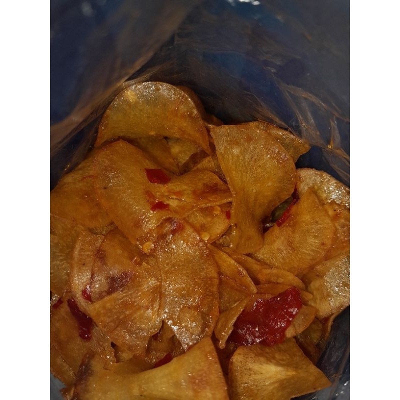 

Sriping Keripik Singkong Pedas Manis Sambal Cabe Asli