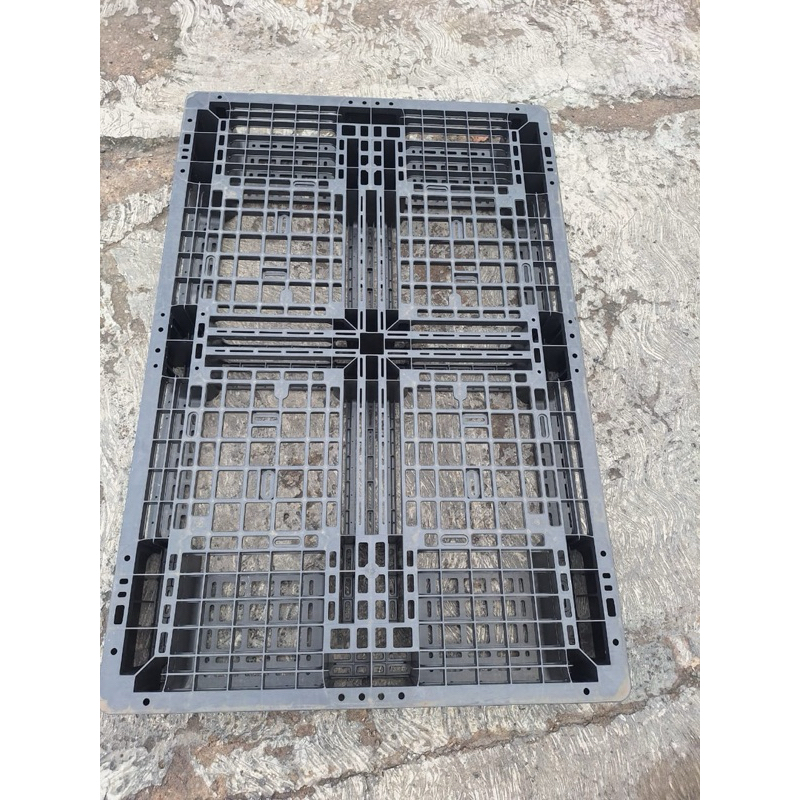 

Pallet plastik ukuran 120*80*12 jaring