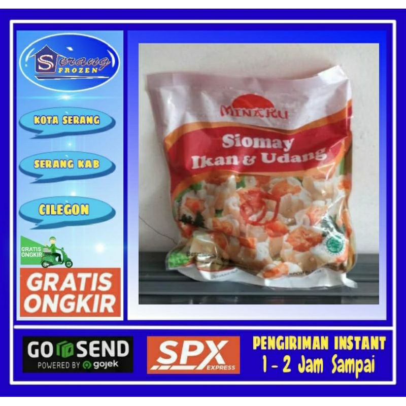 

Minaku Siomay Ikan&udang 400gr, Serang Frozen