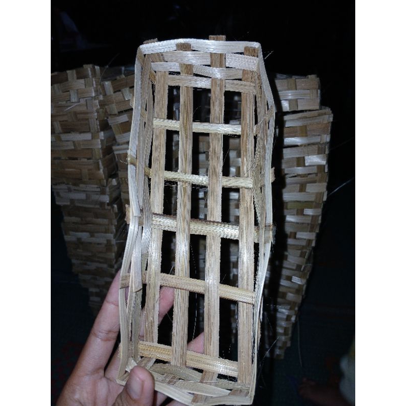 keranjang pindang, wadah makanan kerajinan bambu, keranjang makanan