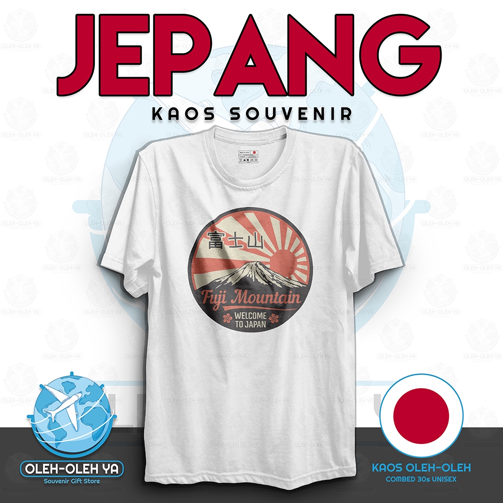 Oleh Oleh YA Souvenir Kaos Jepang Oleh Oleh Kaos Jepang T-Shirt Souvenir T-Shirt Jepang Souvenir Ole