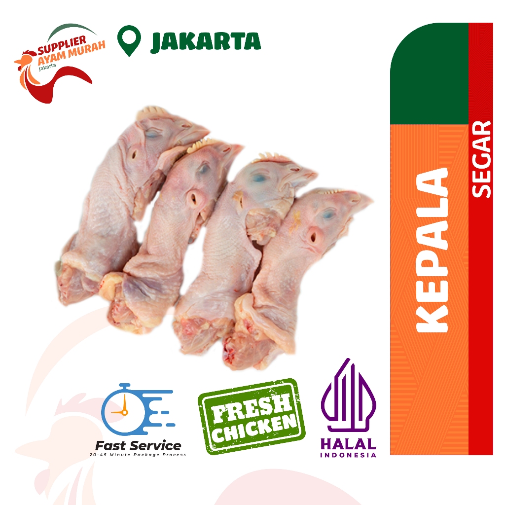 

KEPALA AYAM SEGAR /1Kg FRESH BUKAN FROZEN