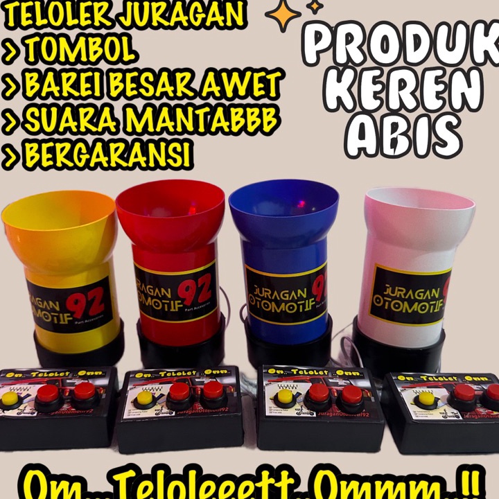 TELOLET BASURI SEPEDA  KLAKSON TELOLET SEPEDA  BEL SEPEDA