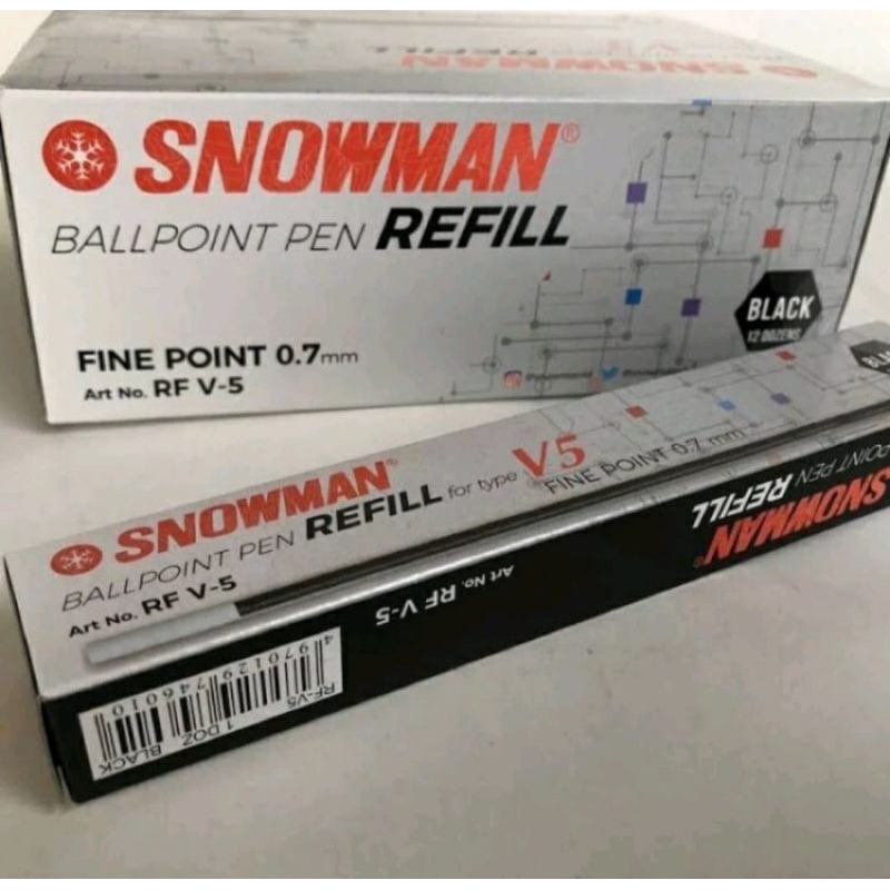 

REFILL SNOWMAN/ TINTA ISI ULANG BOLPOINT / ISI ULANG SNOWMAN V5,V1,V2,V6,BP-7,/ ISI ULANG BOLPOINT SNOWMAN