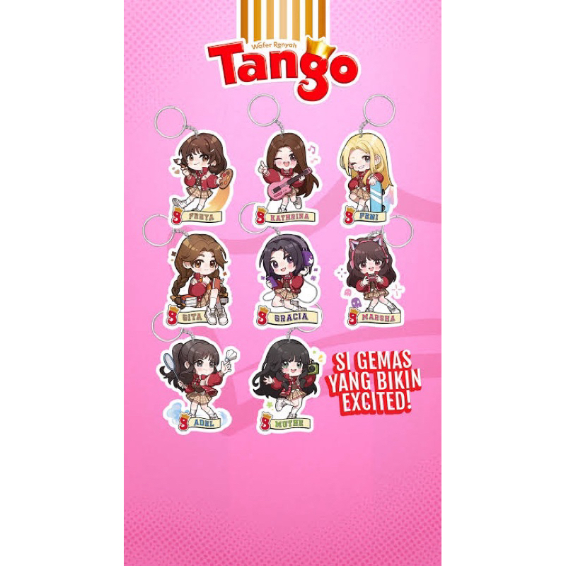 Ganci Keychain Tango jkt48 official