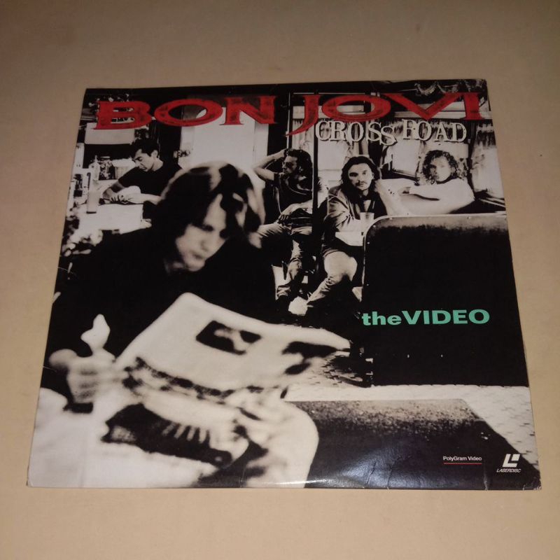 laser disc musik bon jovi cross road