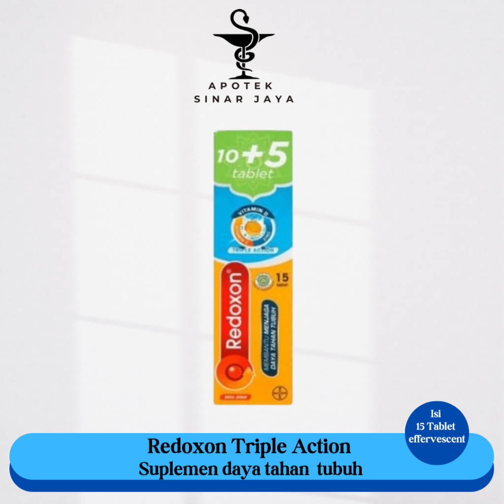 Redoxon Triple Action Effervescent 15 Tablet