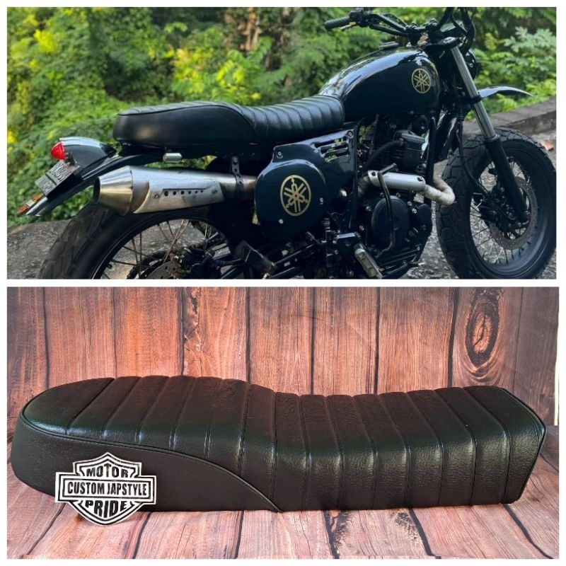 Jok Japstyle jok custom jok motor custom Japstyle panjang bisa untuk boncengan