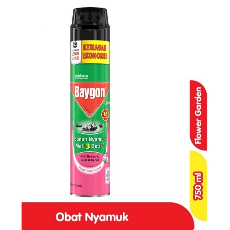 HS // Baygon Aerosol Jumbo 750ml // Baygon Silky Lavender 750ml // Baygon 750ml