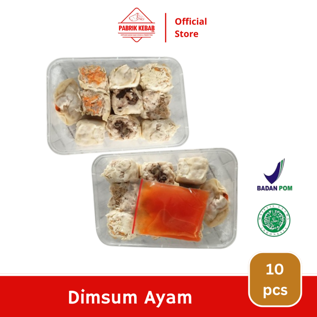 

Dimsum Ayam Aneka Toping Isi 10 Pcs