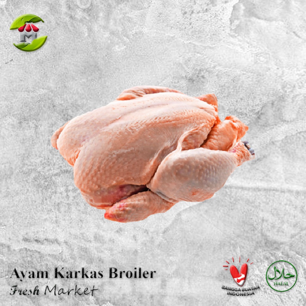 

[JAKTIM] Ayam Karkas Broiler Ayam Potong Utuh 500gr - 1kg