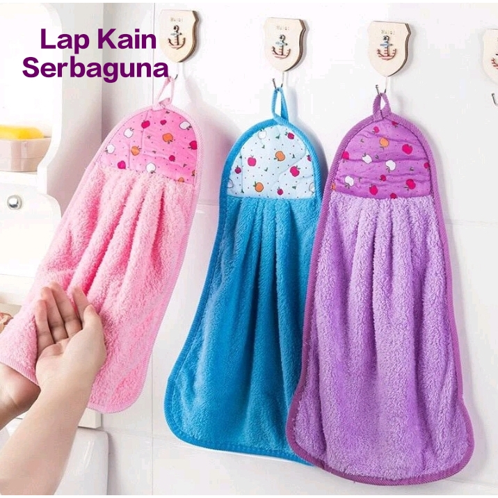 Kain Lap Tangan Gantung/Serbet Tangan/Lap Serbet Kain Gantung Serbaguna/Serbet Lap Dapur