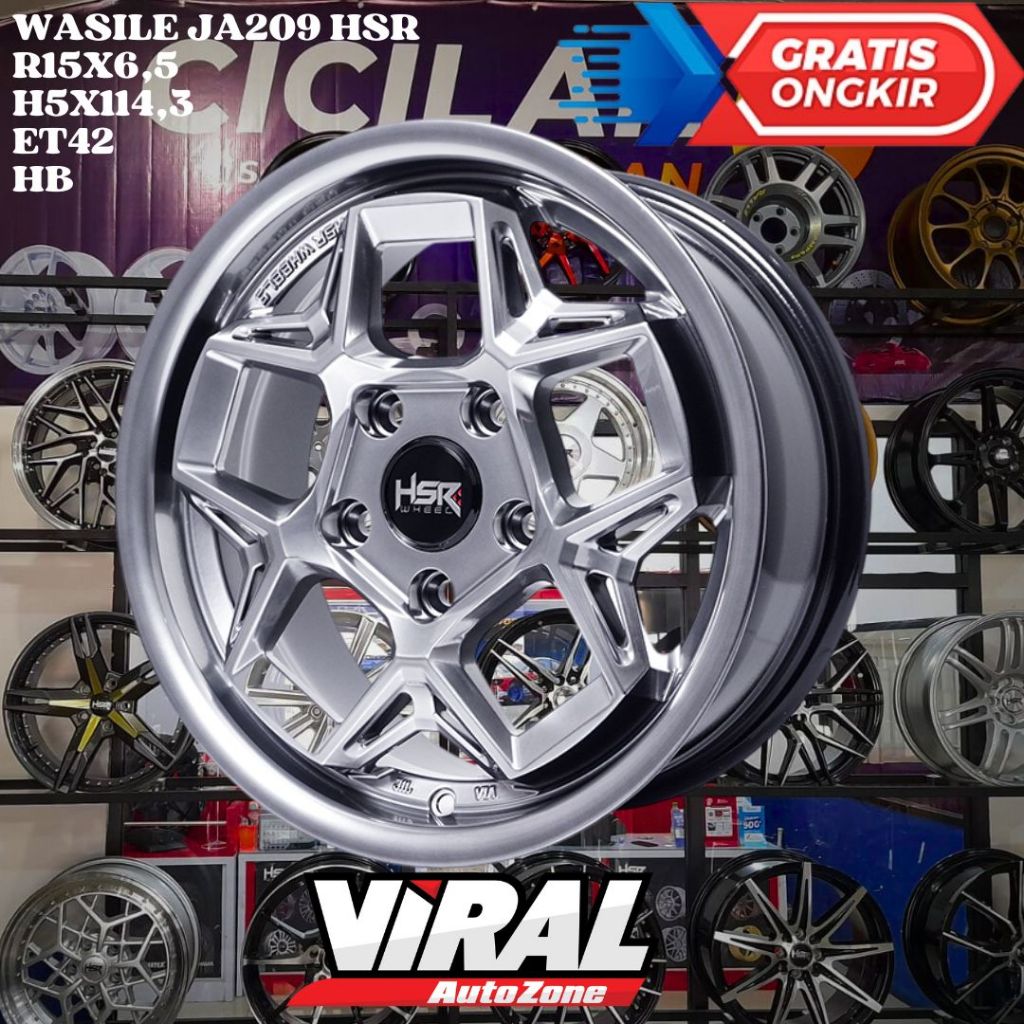 Velg Mobil ERTIGA , INNOVA , LUXIO , XPANDER , HSR WASILE RING 15 R15