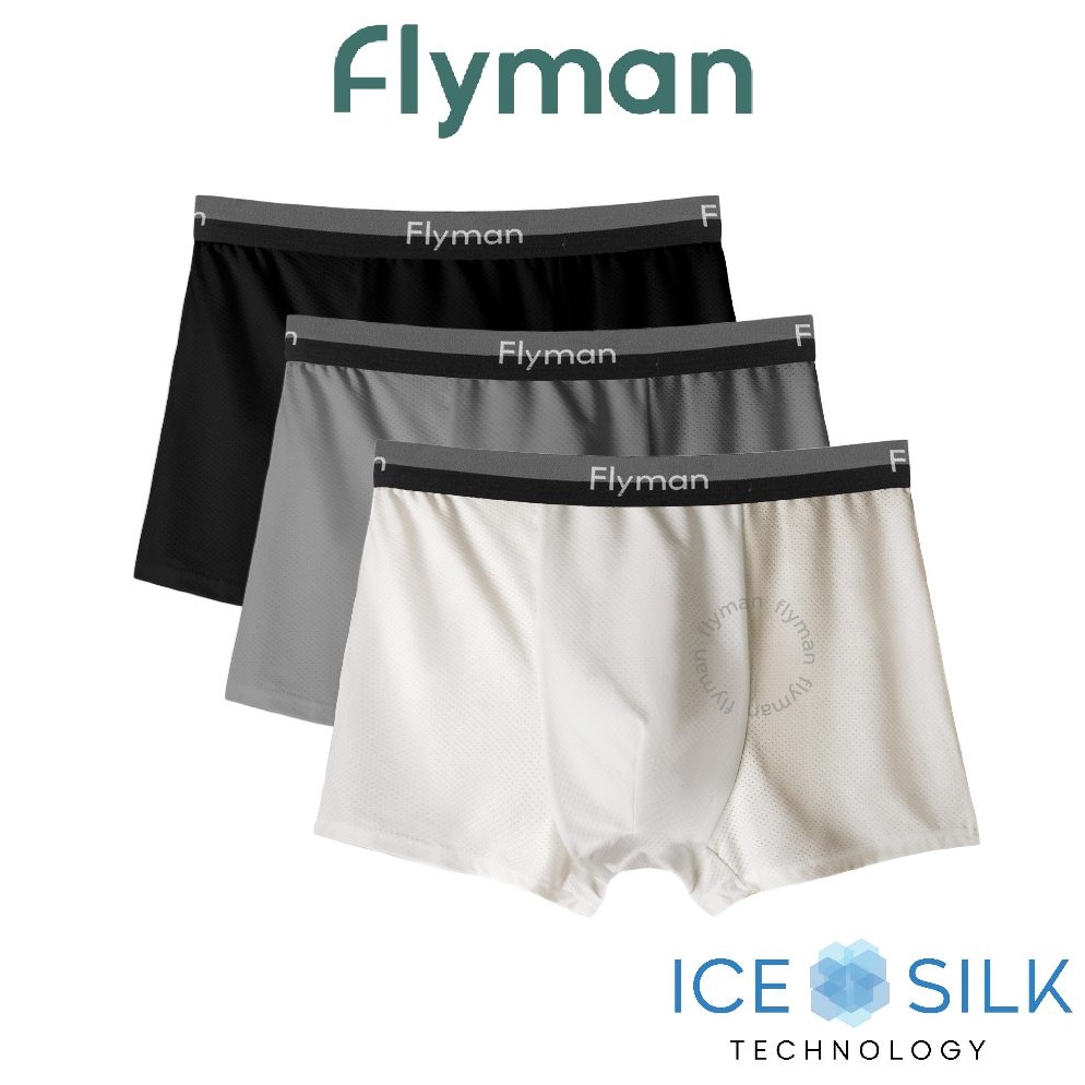 Diminati Flyman Celana Dalam Pria Boxer 1 pcs FM 3385