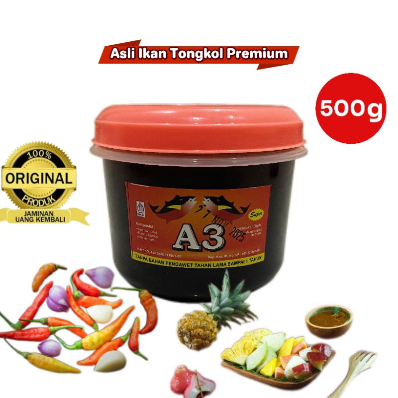 

Petis ikan tongkol A3 kualitas premium 500gr / petis sari pati ikan tongkol tanpa campuran kualitas super