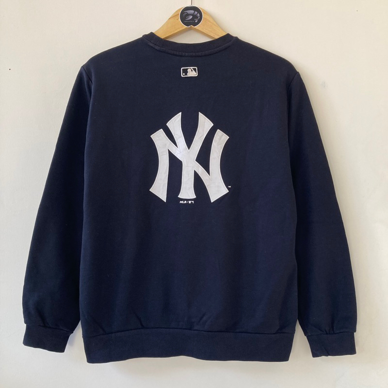 MLB NY big logo crewneck second