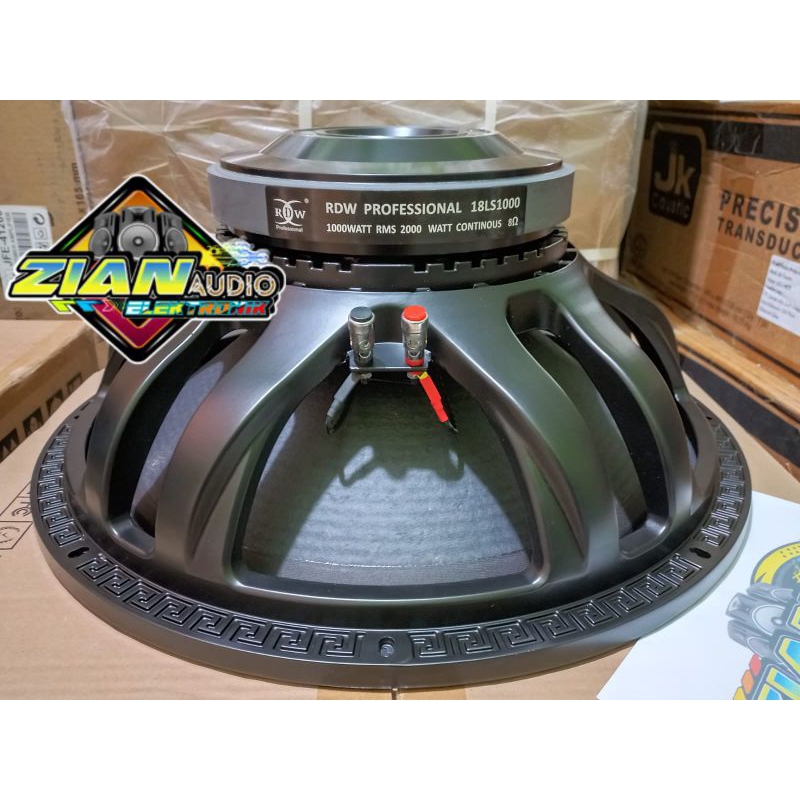 Komponen speaker RDW 18LS1000 Original 18inchi