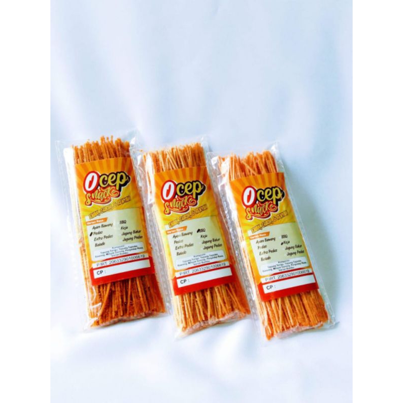 

Ay00! Mie lidi paket 20 bungkus 9 varian rasa / mie lidi ocep snack