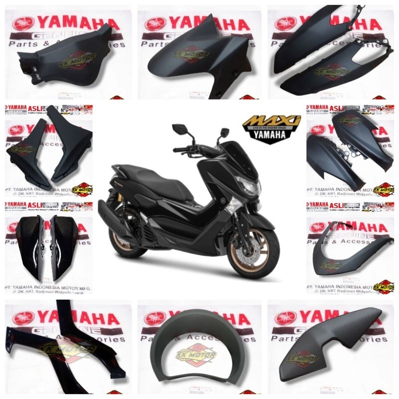 Varian Body-Body Halus Hitam Doff NMAX OLD 150 Original Yamaha