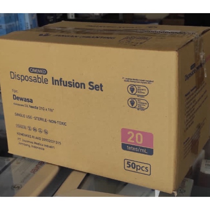 Spesial Update  SELANG INFUS  INFUS SET  ALAT INFUS BOX ISI 5