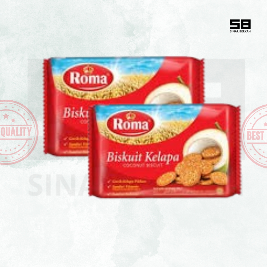 

BISKUIT ROMA KELAPA 300G 1PACK - SINAR BERKAH