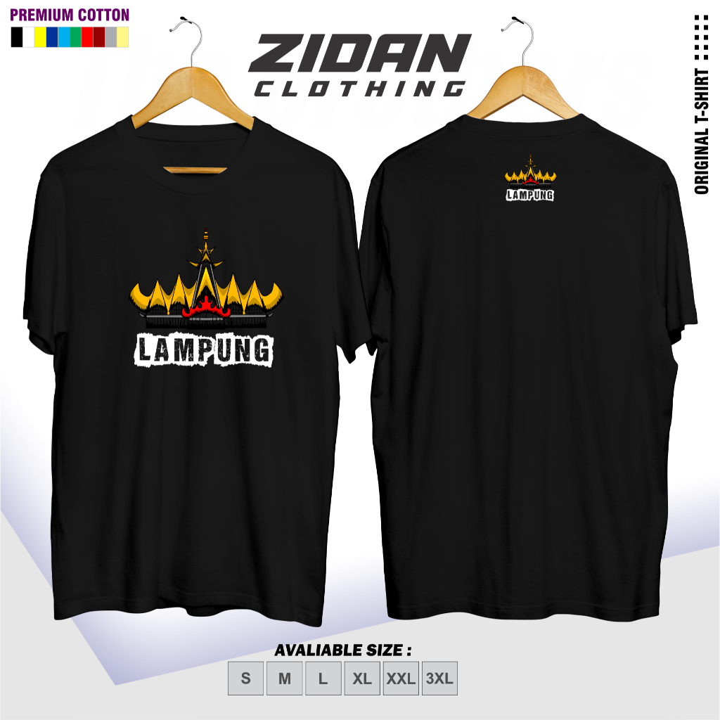 kaos baju t shirt lampung kaos pria wanita lampung
