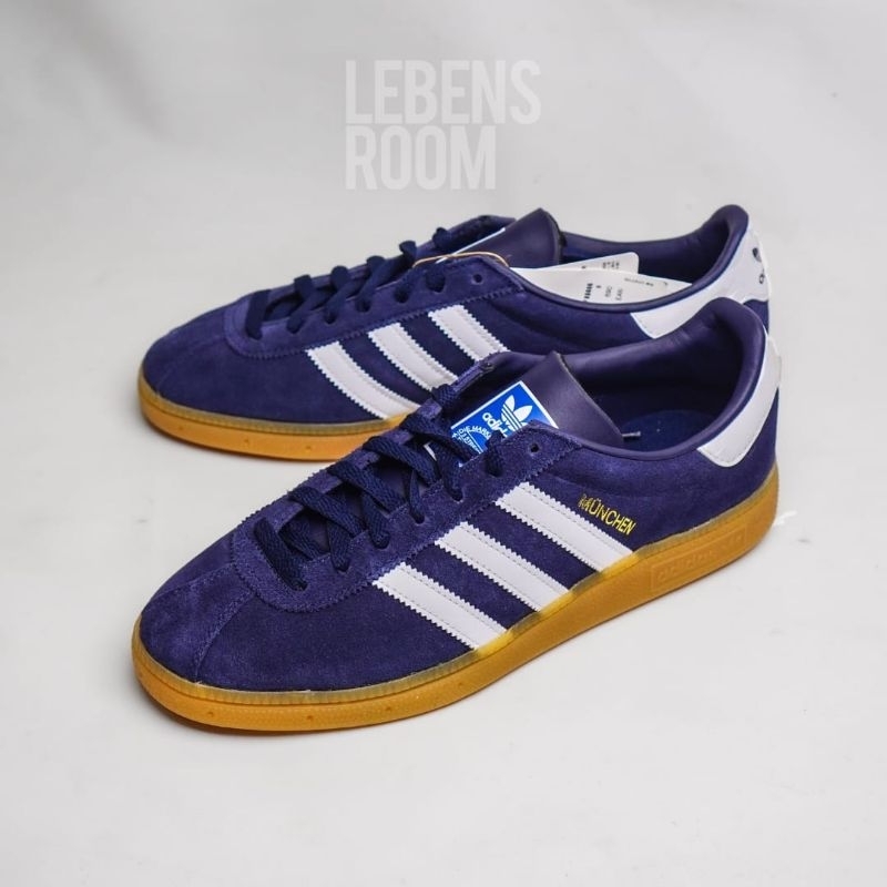 Adidas Munchen Navy White Original