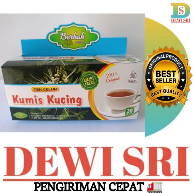 

Teh Daun KUMIS KUCING 1Box Teh Celup Herbal