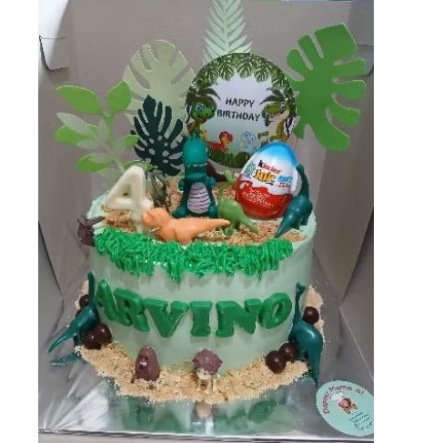 

KUE ULANG TAHUN DINOSAURUS