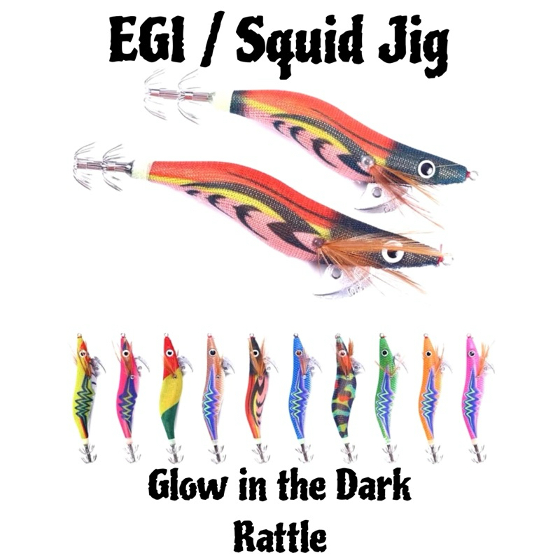 Egi 2.5/Umpan Cumi/Squid jig/GID & Rattle