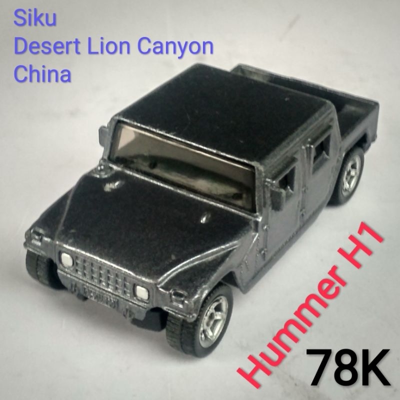 Diecast Siku Desert Lion Canyon Hummer H1