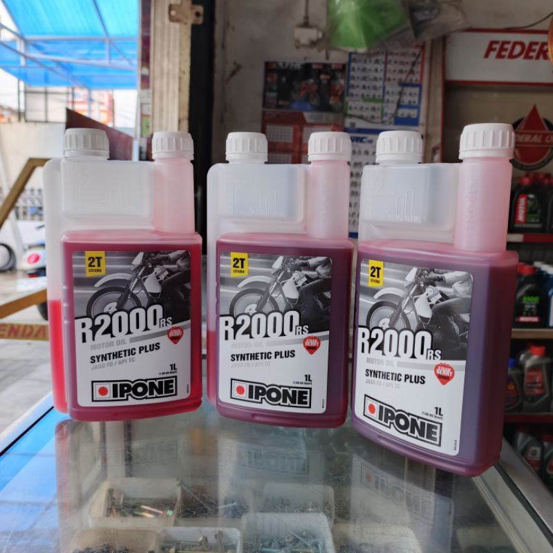 Oli 2T Ipone R2000 oli samping oli 2 tak ipone strawberry