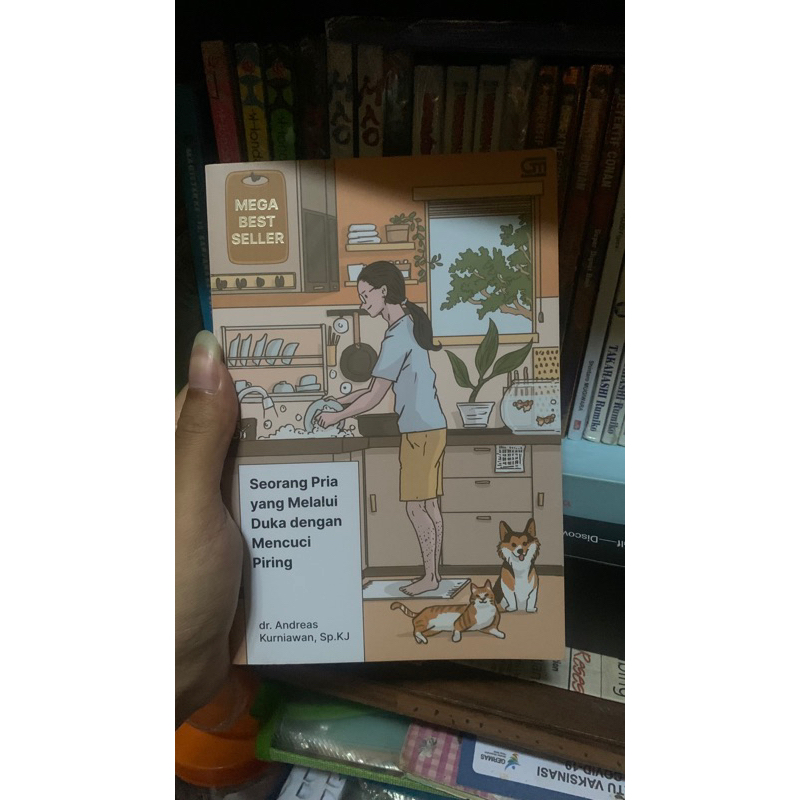 PRELOVED SEORANG PRIA YANG MELALUI DUKA DENGAN MENCUCI PIRINV