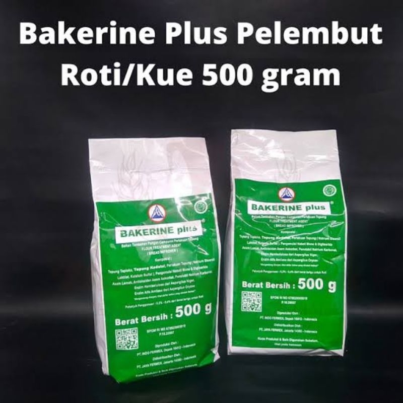 

BAKERIN PLUS (500gr) pelembut kue bread improver