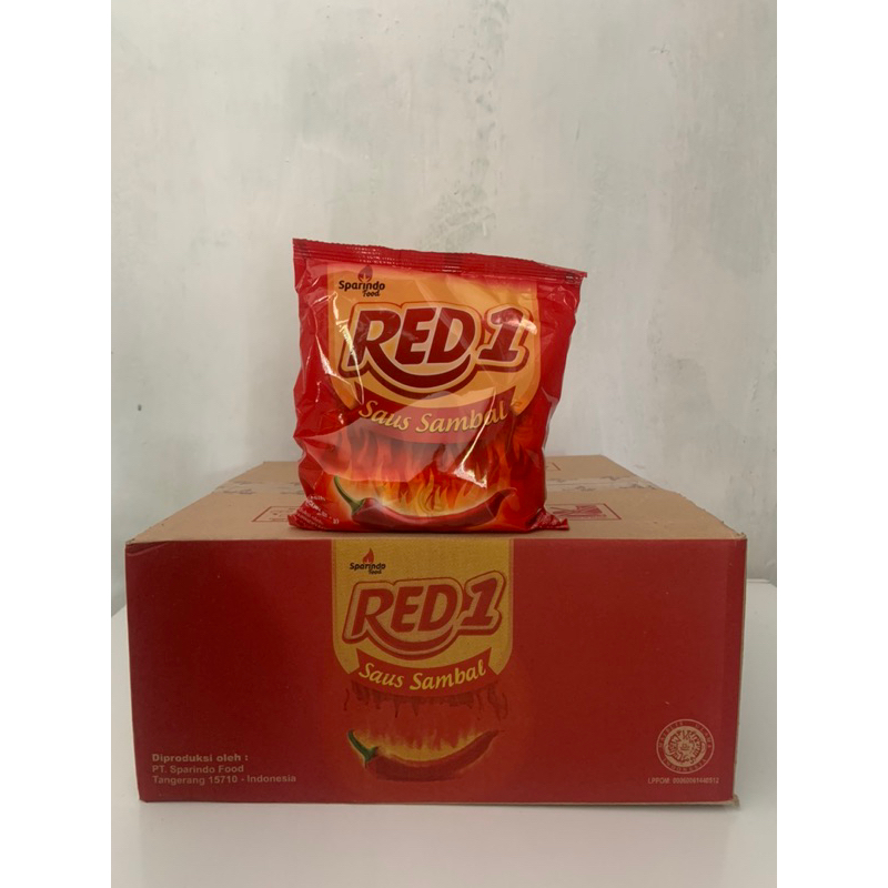 

Saos sambal Red 1 Satuan dan Dus